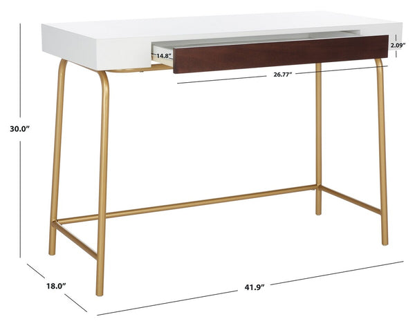 Safavieh Nola 1 Drawer Desk DSK5014A