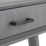 O'Dwyer 2 Drawer Desk Distressed Grey Wood DSK5708B