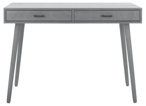 O'Dwyer 2 Drawer Desk Distressed Grey Wood DSK5708B