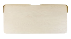 Safavieh Parker 1 Drawer Desk in White Washed and Gold DSK6400B 889048767638