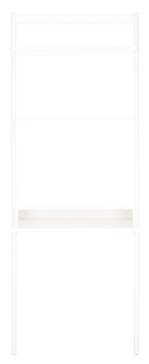 Pamella 2 Shelf Leaning Desk