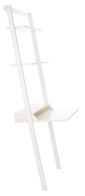 Pamella 2 Shelf Leaning Desk