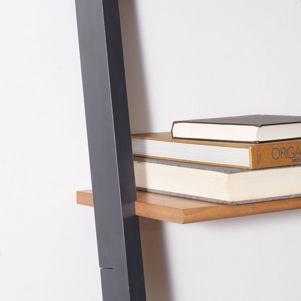 Kamy 2 Shelf Leaning Desk