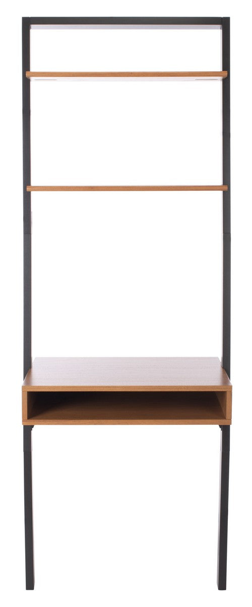 Kamy 2 Shelf Leaning Desk