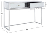 Safavieh Aster 2 Drawer Mirrored Desk DSK9701A