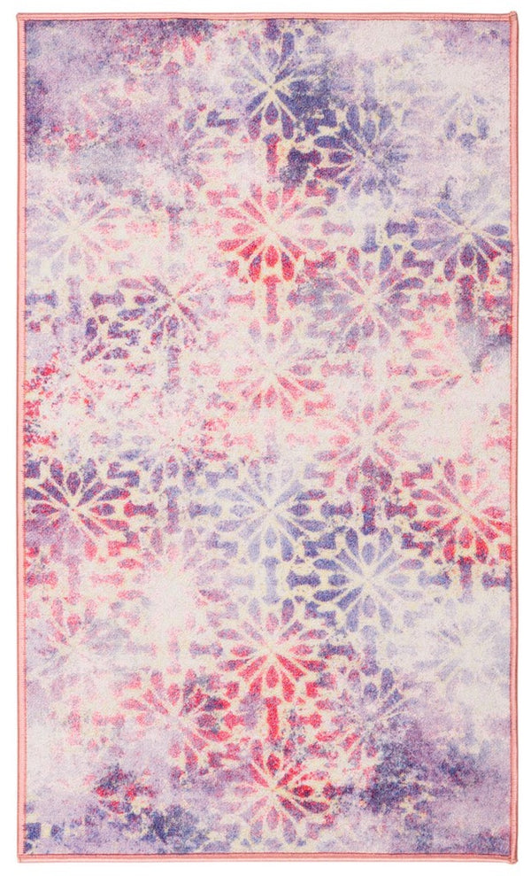 Disney Rugs Jasmine Transitional Power Loomed Polyamide Rug Purple / Pink