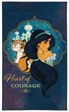 Disney Rugs Heart Of Courage Kids Power Loomed Polyamide Rug Blue / Turquoise