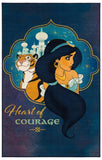 Disney Rugs Heart Of Courage Kids Power Loomed Polyamide Rug Blue / Turquoise