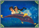 Disney Rugs Aladdin And Jasmine Kids Power Loomed Polyamide Rug Blue / Green