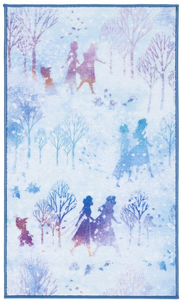 Disney Rugs Frozen 2 Believe Kids Power Loomed Polyamide Rug Light Blue / Purple