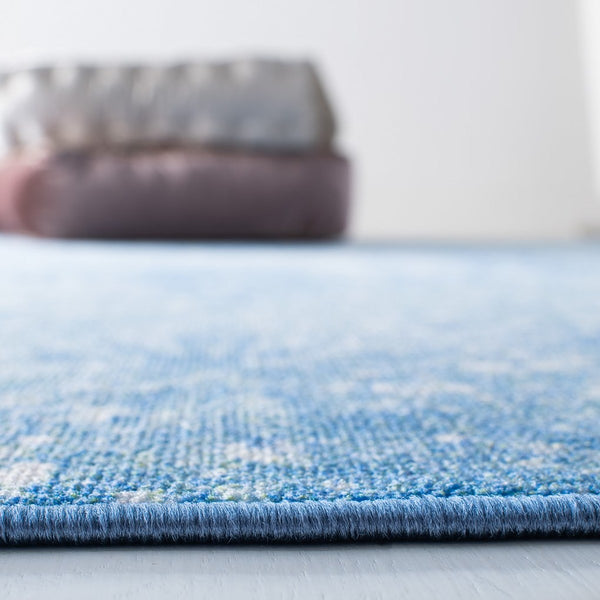 Disney Rugs Frozen 2 Ice Kids Power Loomed Polyamide Rug Blue / Light Blue