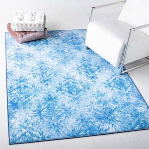 Disney Rugs Frozen 2 Ice Kids Power Loomed Polyamide Rug Blue / Light Blue