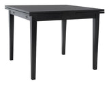 Safavieh Cullen Extension Dining Table Black Wood DTB1001A