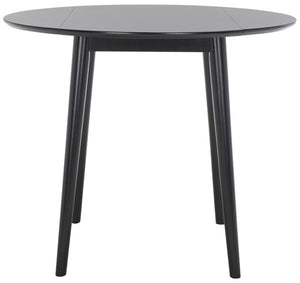 Lovell Folding Round Dining Table - Elegant Space-Saving Design Perfect for Modern Kitchens & Dining Rooms