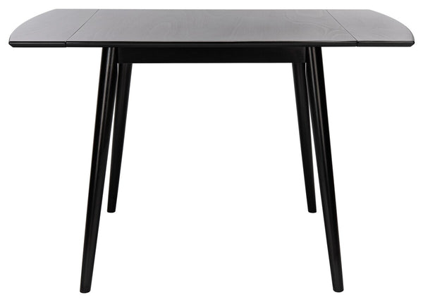 Kaylee Extension Dining Table Matte Black Wood DTB1403A
