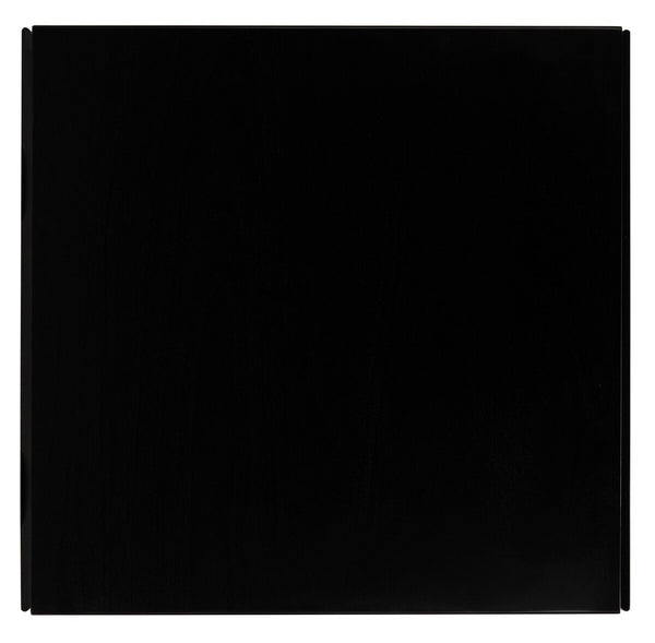 Kaylee Extension Dining Table Matte Black Wood DTB1403A