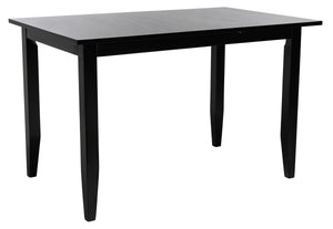 Miliano Extension Table Matte Black Wood DTB1404A