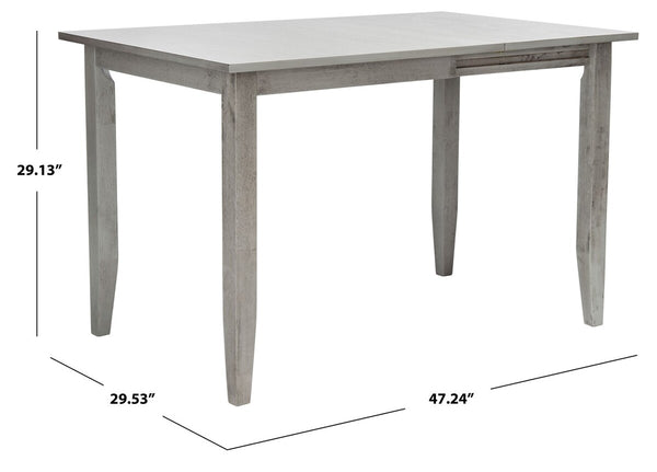 Miliano Extension Table Dark Grey Wood DTB1404B