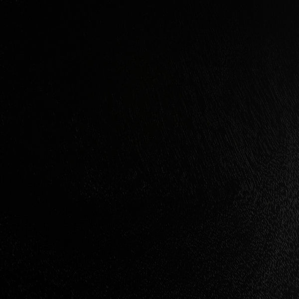 Nicolai Round Dining Table Matte Black Wood DTB1405A