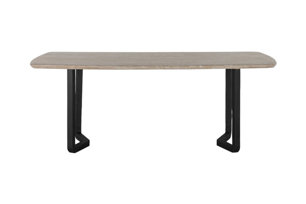 Porter Designs Nest Solid Wood Contemporary Dining Table White 07-162-01-0179T-KIT