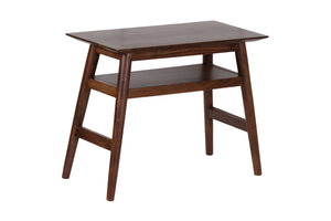 Porter Designs Portola Solid Acacia Wood Transitional End Table Brown 05-108-15-2024