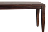 Porter Designs Fall River Solid Sheesham Wood Contemporary Dining Bench Gray 07-117-13-4898