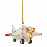 Holiday Accent Airplane Ornament - Set of 4
