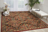 Nourison Nourison 2020 NR205 Persian Machine Made Loomed Indoor Area Rug Terracotta 8' x 10'6" 99446358899