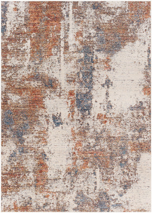 Daytona Beach DYT-2304 Modern Polyester, Polypropylene Rug DYT2304-81012 Beige, Cream, Medium Gray, Light Gray, Burnt Orange, Dark Red, Taupe, Dark Brown, Sky Blue, Navy, Charcoal, Rose 92% Polyester, 8% Polypropylene 8'10" x 12'