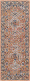 Daytona Beach DYT-2310 Traditional Polyester, Polypropylene Rug DYT2310-2773 Burnt Orange, Sky Blue, Dark Brown, Charcoal, Wheat, Rose, Cream, Taupe, Medium Gray, Beige 92% Polyester, 8% Polypropylene 2'7" x 7'3"