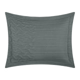 Jazmine Grey Queen 3pc Comforter Set