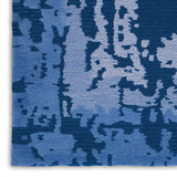 Nourison Symmetry SMM02 Artistic Handmade Tufted Indoor Area Rug Navy Blue 8'6" x 11'6" 99446495181
