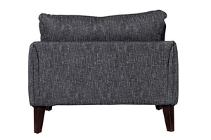 Porter Designs Asher Mid-Century Modern Modern Chair Gray 01-33C-03-5203