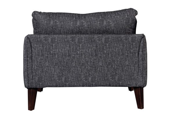 Porter Designs Asher Mid-Century Modern Modern Chair Gray 01-33C-03-5203