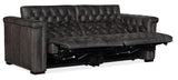 MS Traditional/Formal Savion 1.5 Left Arm Facing-Right Arm Facing 2 over 2 Sofa w/Power Recline Power Headrest in Leather