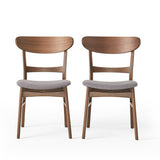 Idalia Mid-Century Modern Dining Chairs - Set of 2
