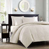 Quebec Transitional 100% Polyester Microfiber Quilted Coverlet Mini Set