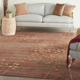 Nourison Somerset ST74 Rustic Machine Made Power-loomed Indoor Area Rug Multicolor 7'9" x 10'10" 99446048141