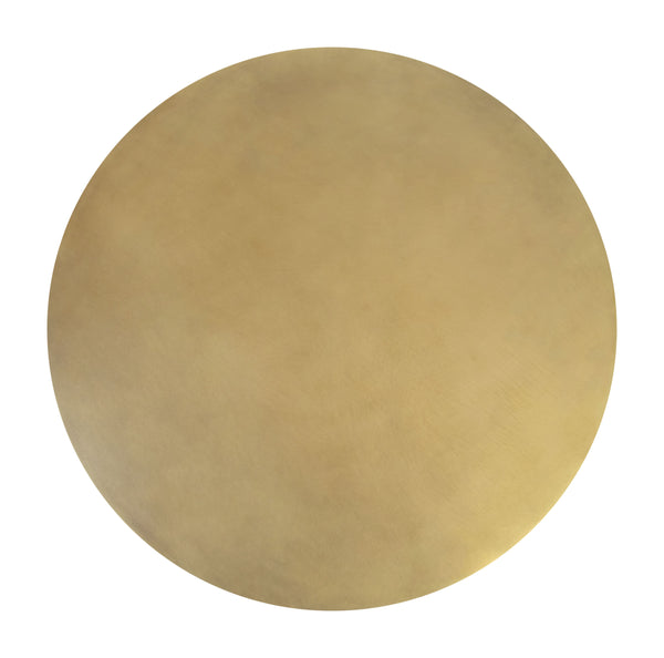 Zuo Modern Mercy Iron, MDF, Aluminum Modern Commercial Grade Stool Gold Iron, MDF, Aluminum