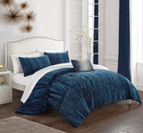 Westmont Navy King 4pc Comforter Set