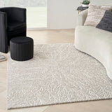 Nourison Michael Amini Ma30 Star SMR03 Glam Handmade Hand Tufted Indoor only Area Rug Taupe 5'3" x 7'3" 99446881649