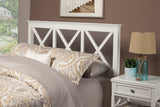 Alpine Furniture Potter Standard King Bed Headboard Only, White 955-07EK-HB White Mahogany Solids & Veneer 82 x 3 x 50