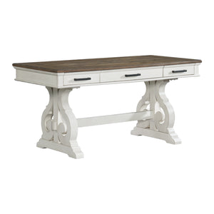 Intercon Drake Frenchfarmhouse 60" Writing Desk DK-HO-6030WD-RFO-C DK-HO-6030WD-RFO-C