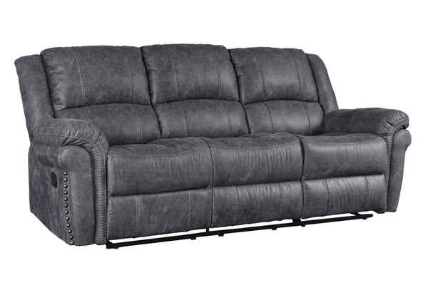 Porter Designs Socorro Contemporary Reclining Sofa Gray 03-180C-01-7625
