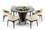 VIG Furniture Modrest Margot - Modern Cream Eco-Leather Dining Chair VGWCE537Y