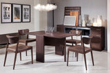 VIG Furniture Union - Modern Brown Oak Dining Chair (Set of 2) VGWCE552Y