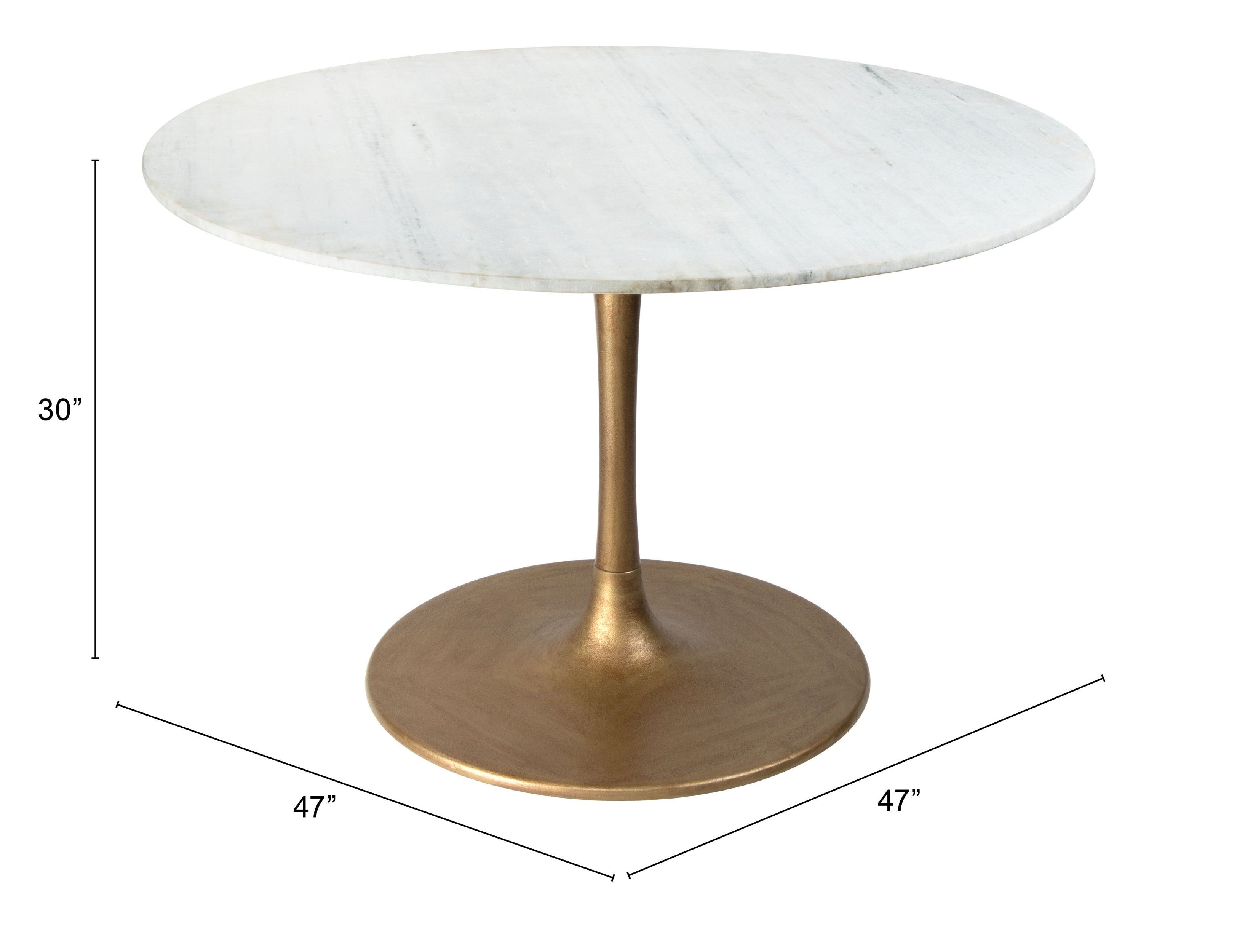 Zuo Modern Ithaca Dining Table - Thumbnail 5
