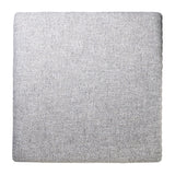 Sagebrook Home Contemporary Square Ottoman - Gray Kd 17049-03 Gray Non-woven Fabric