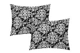 Hailee 24pc Queen Size Comforter Set - Black