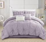 HALPERT LAVENDER KING 6 Piece COMFORTER SET